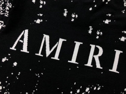 Suéter AMIRI Noir Bandana Fade
