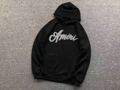 Moletom AMIRI Script Signature Hoodie