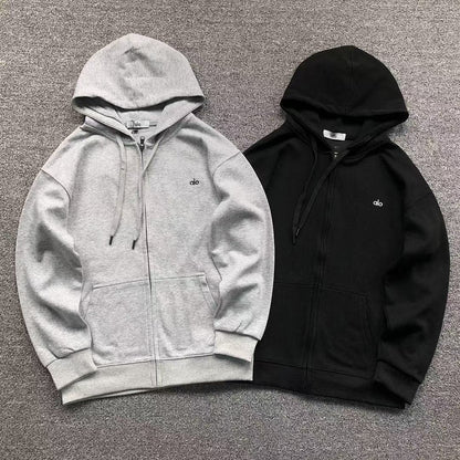 Moletom ALO zip com capuz