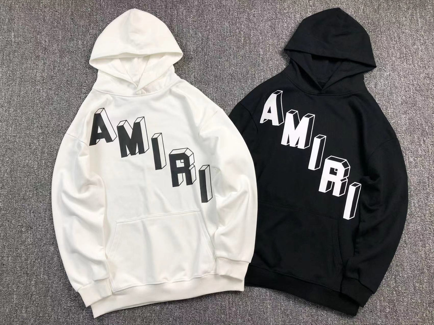 Moletom AMIRI 3D Perspective Logo Hoodie