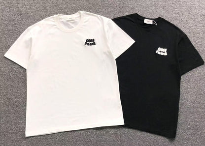 Camiseta AMI Paris Mini Textured Logo Tee