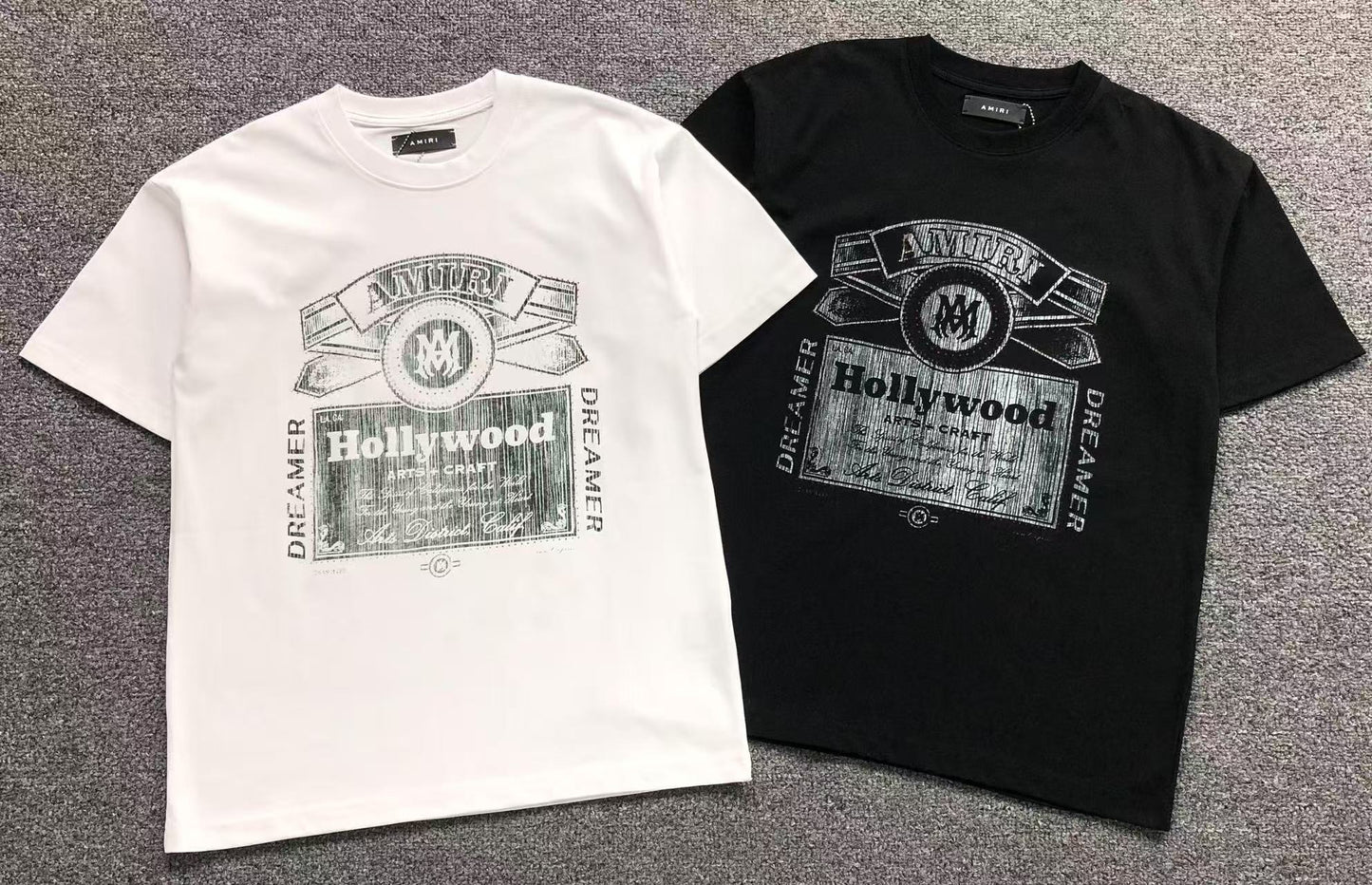 Camiseta AMIRI Hollywood Monochrome