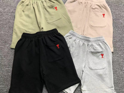 Short AMI Paris Pocket Heart Logo