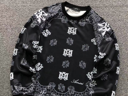 Moletom AMIRI Bandana Monogram Crewneck