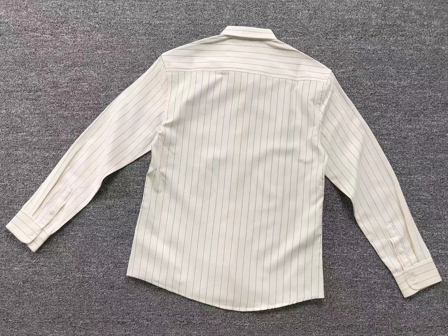 Camisa AMI Paris Striped Mini Heart Shirt