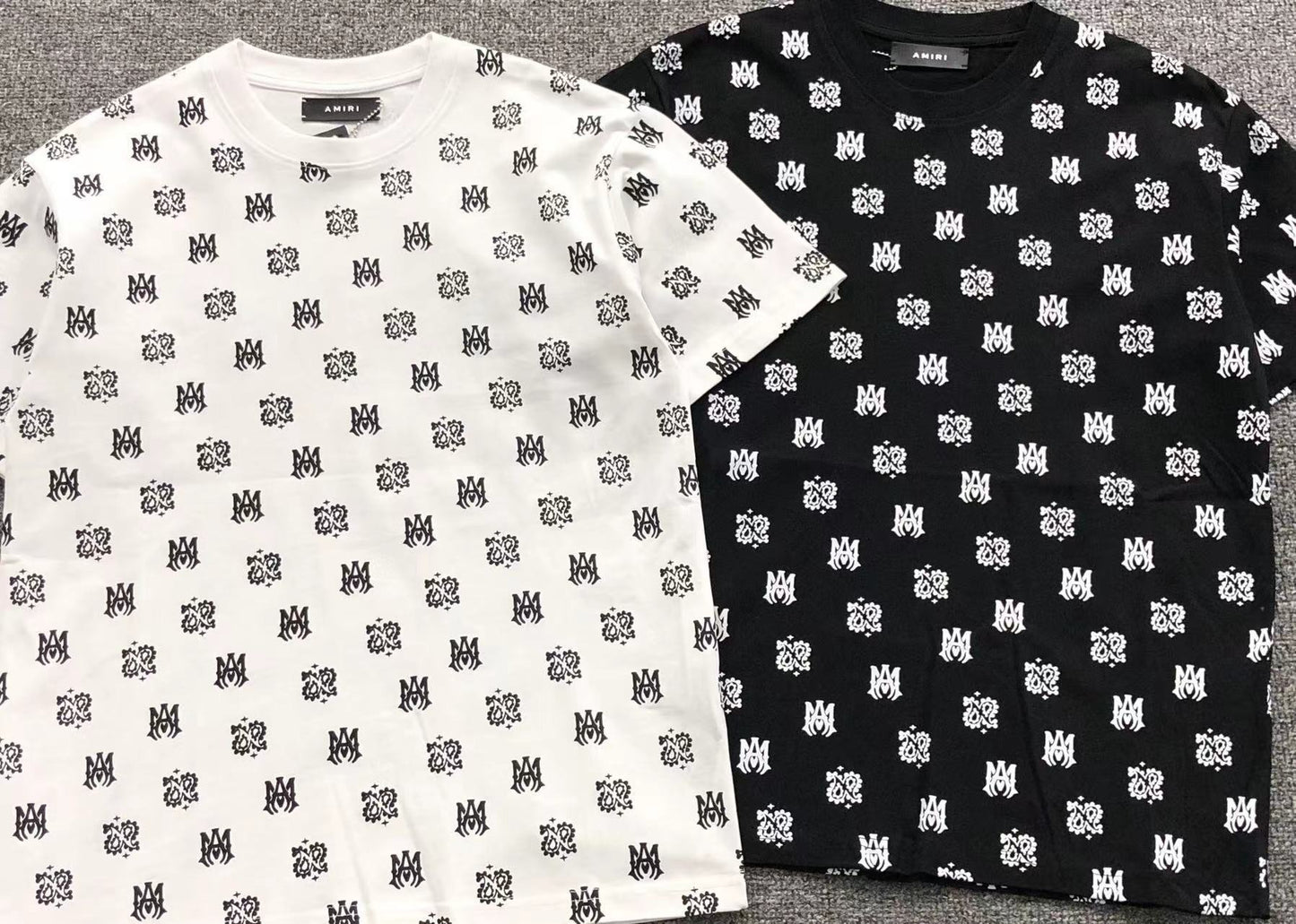 Camiseta AMIRI Monogram Pattern All Ove