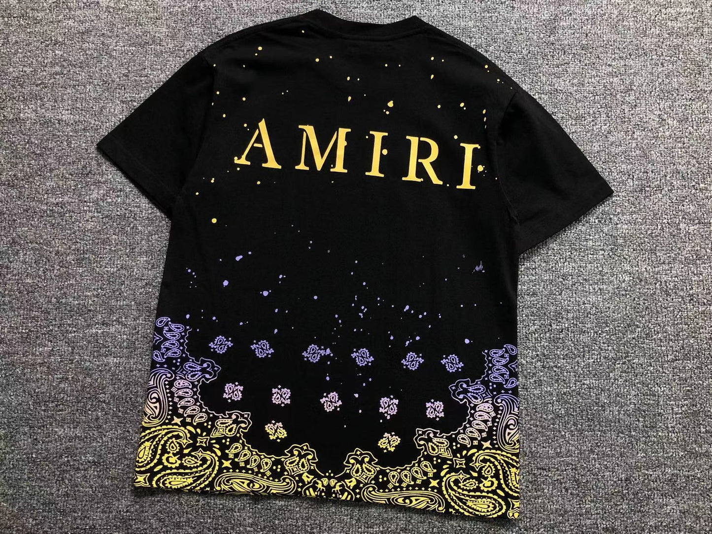 Camiseta AMIRI Bandana Splash