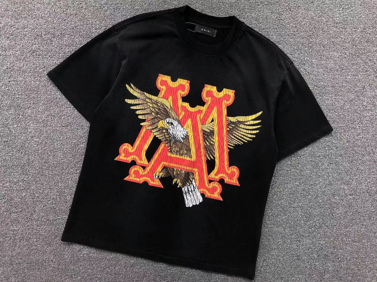 Camiseta AMIRI Eagle Monogram Fire