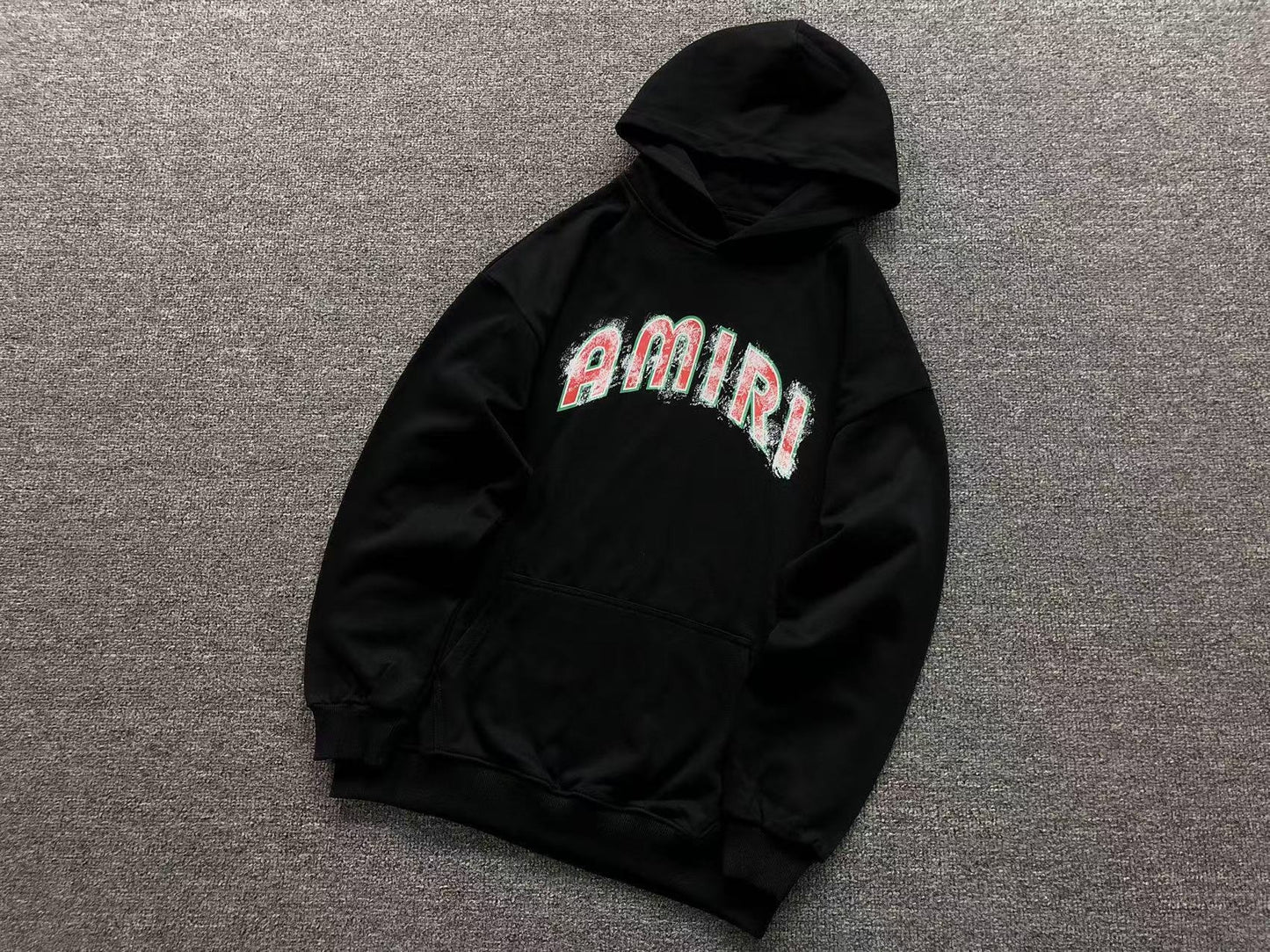 Moletom AMIRI Distressed Arc Logo Hoodie