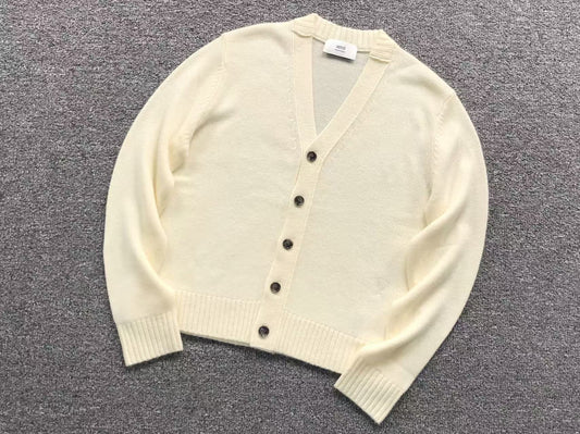 Suéter Cardigan AMI Paris Essential Feminino