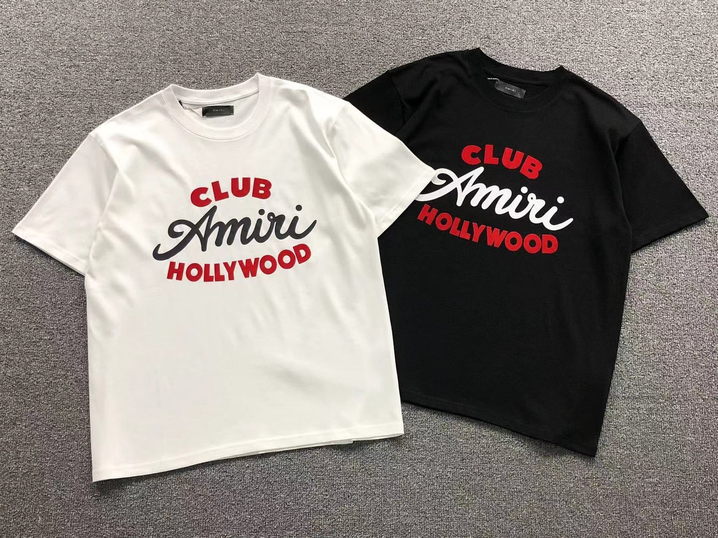 Camiseta AMIRI Club Hollywood Logo