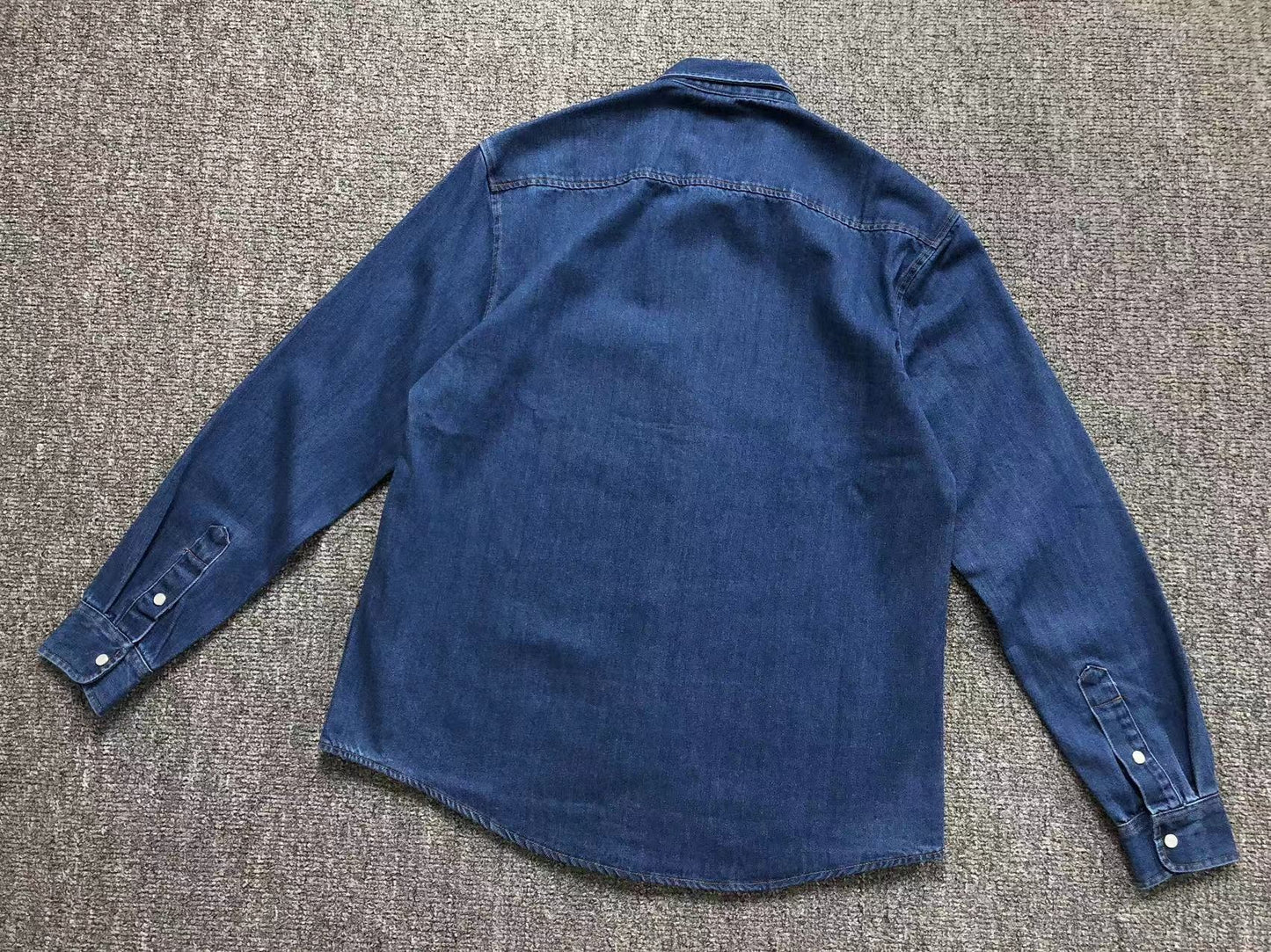 Camisa AMI Paris Denim Heart Classic