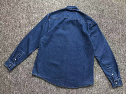 Camisa AMI Paris Denim Heart Classic