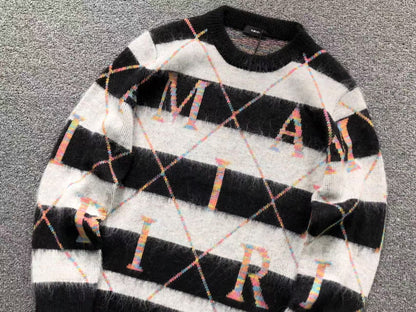 Suéter AMIRI Prism Stripe