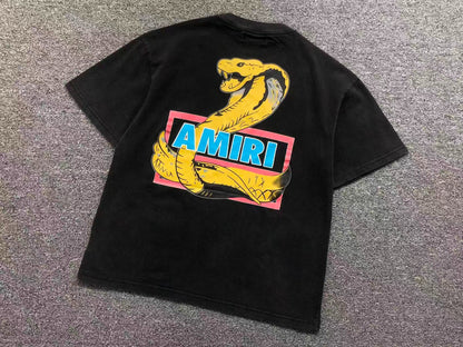 Camiseta AMIRI Neon Snake