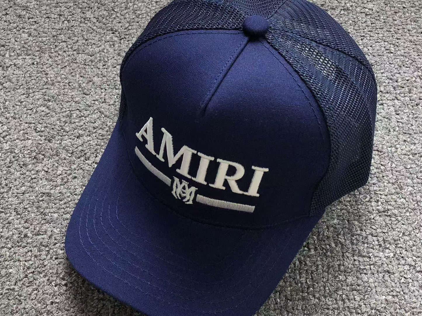 Boné Trucker AMIRI Signature Logo