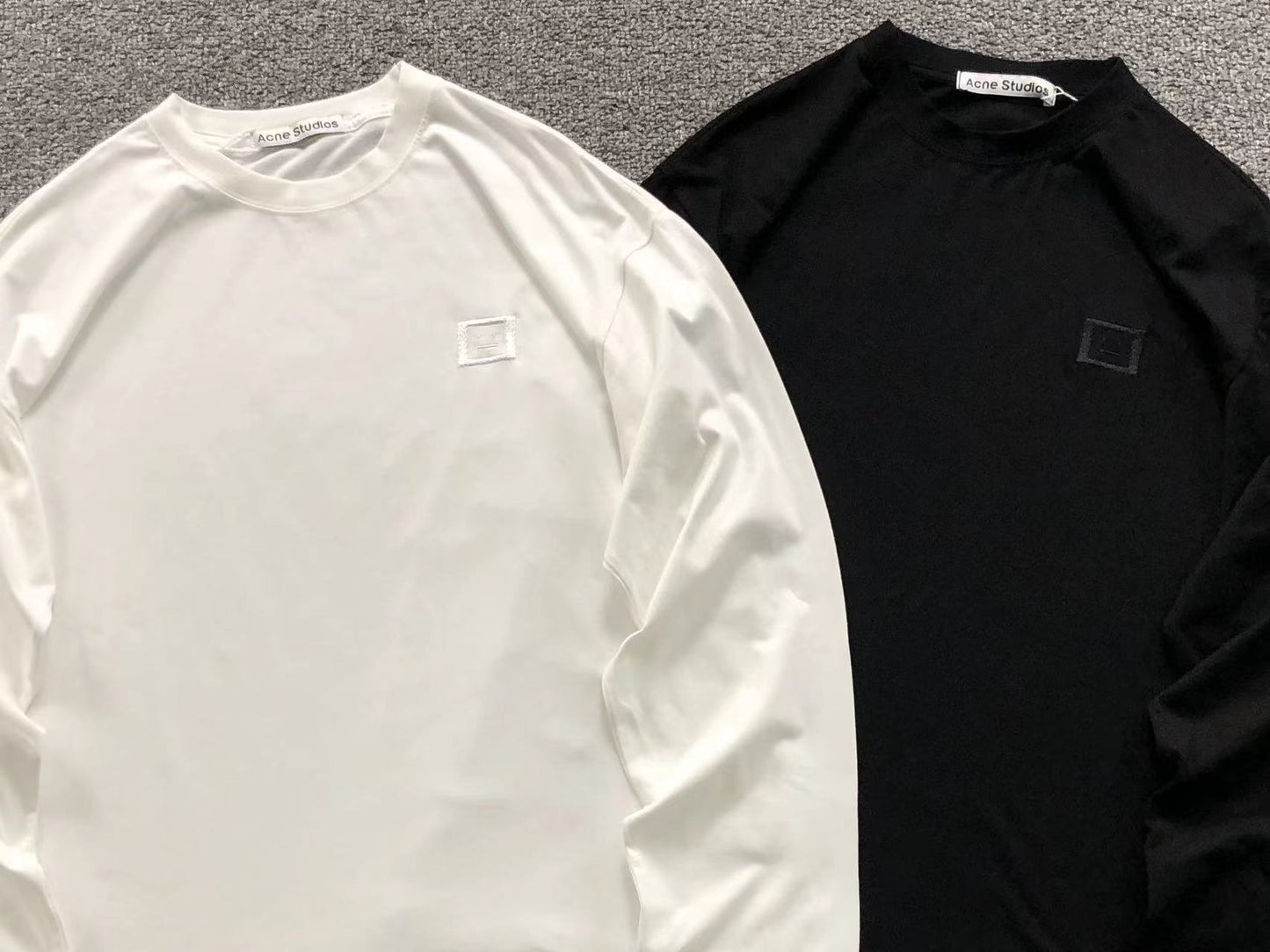 Camiseta Acne Studios Clean Badge Long Sleeve