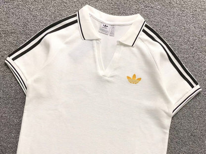 Camiseta adidas Vintage Sport Polo Feminino