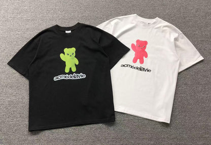 Camiseta ADLV Neon Bear Graphic Tee