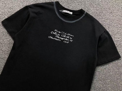 Camiseta Acne Studios Refined Signature
