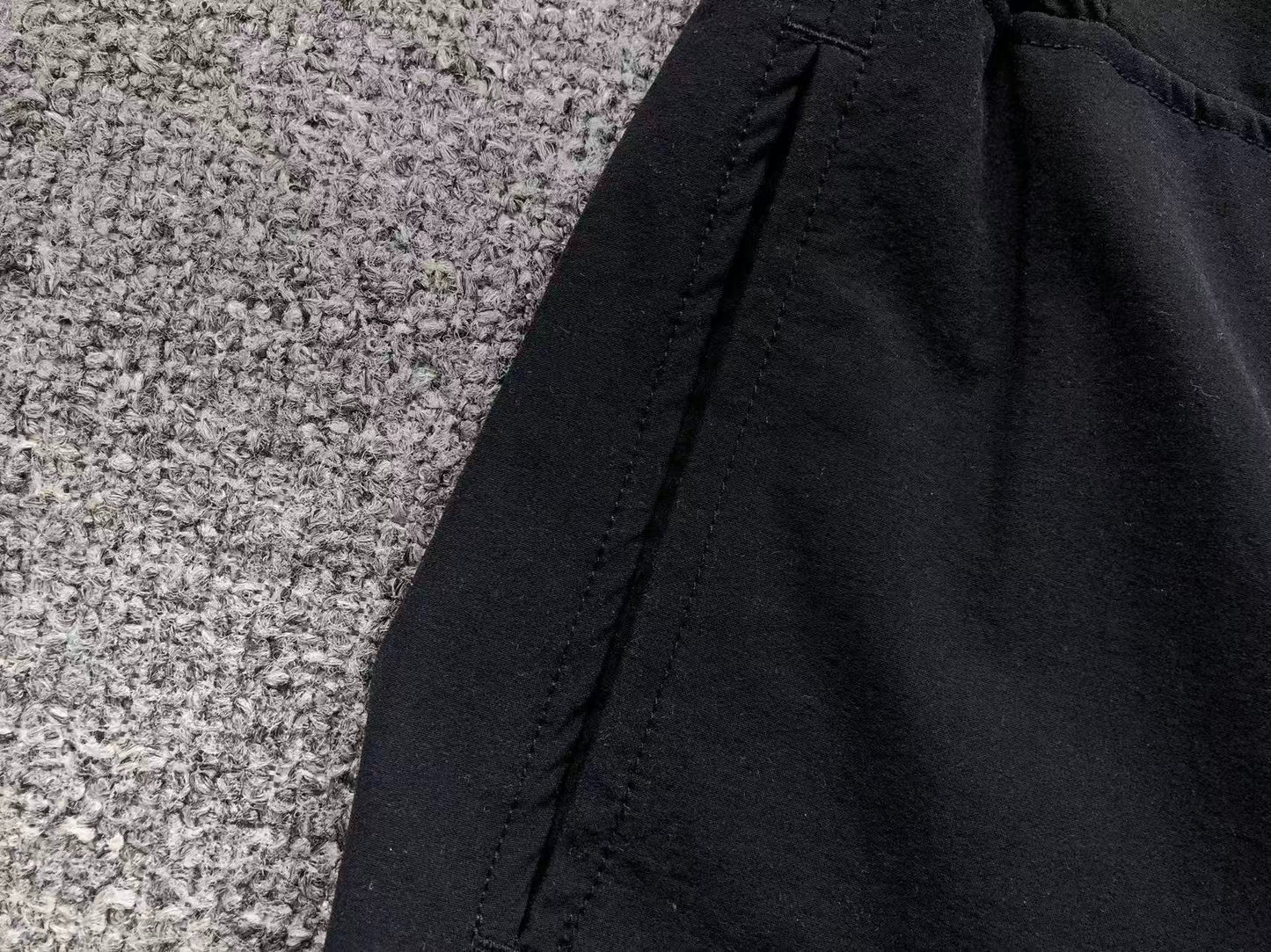 Calça elástica ALO moletom wide leg feminina