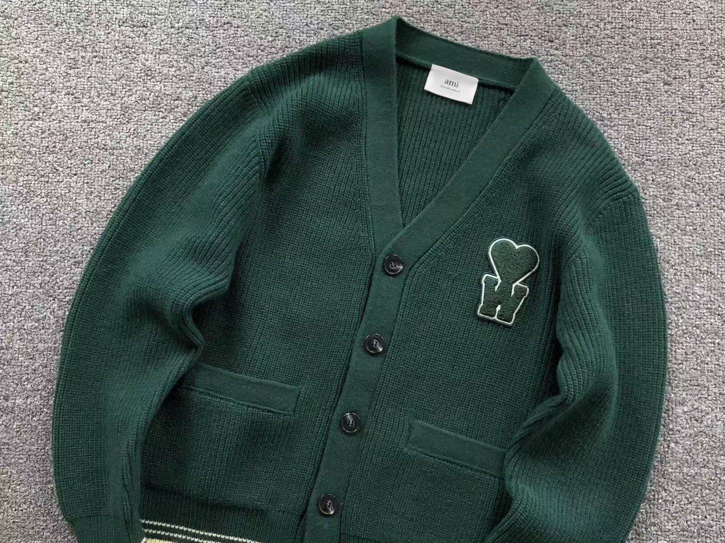 Suéter AMI Paris Classic Cardigan