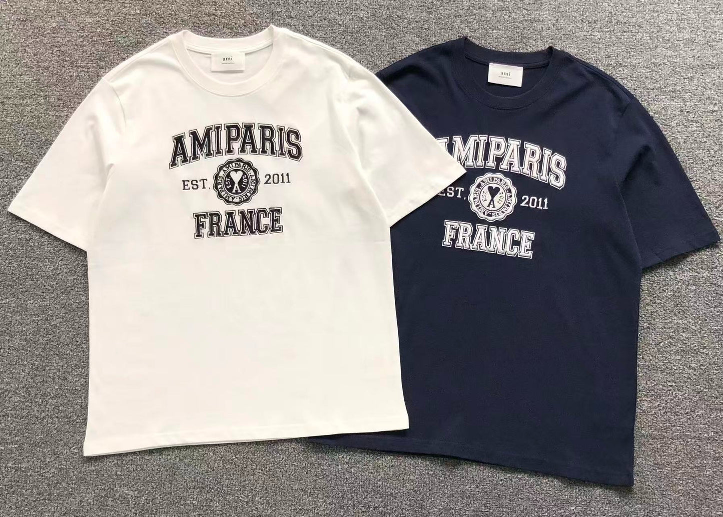 Camiseta AMI Paris Varsity Logo College