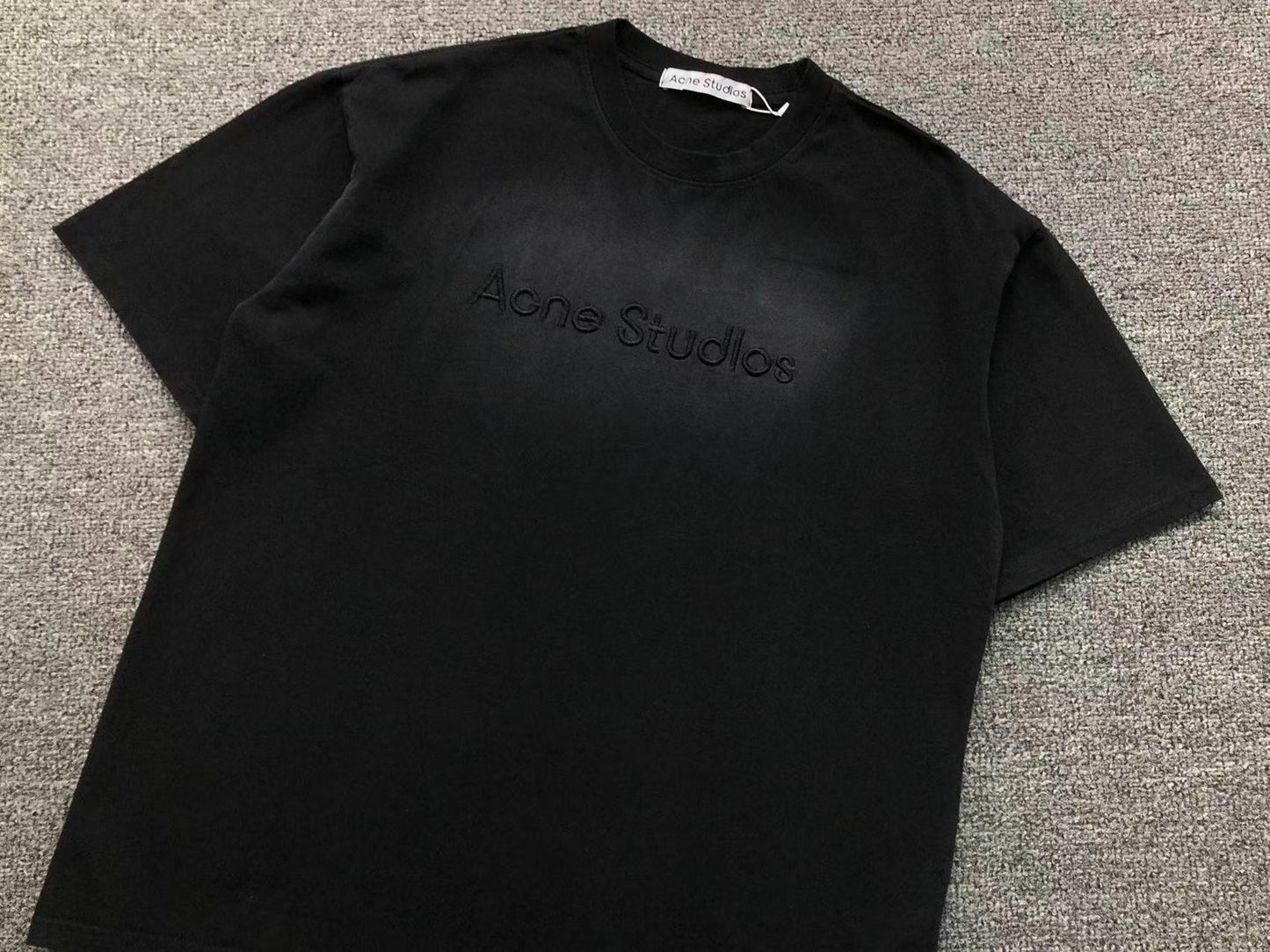 Camiseta Acne Studios Smoked Logo Tee