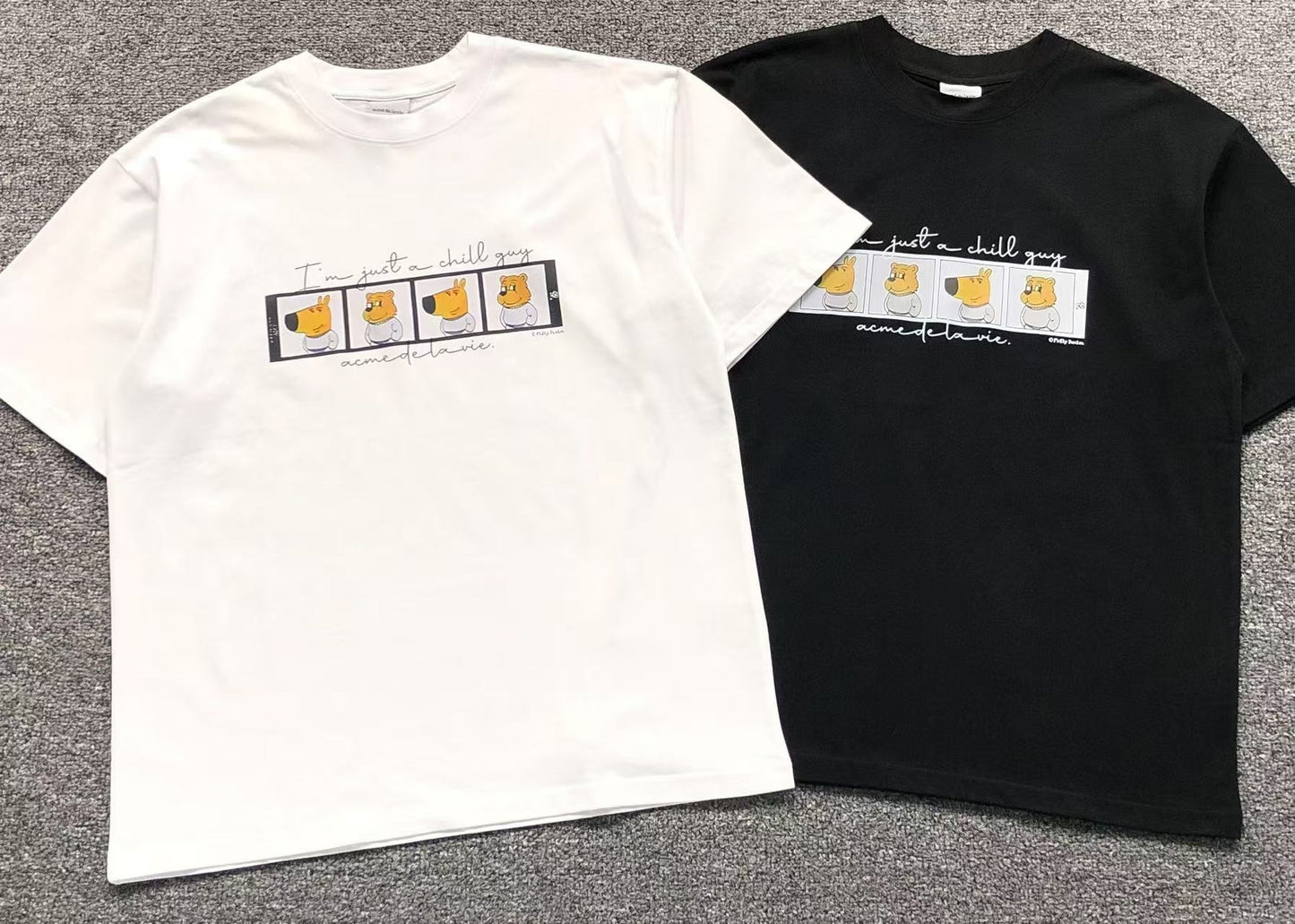 Camiseta ADLV Chill Guy Graphic Tee