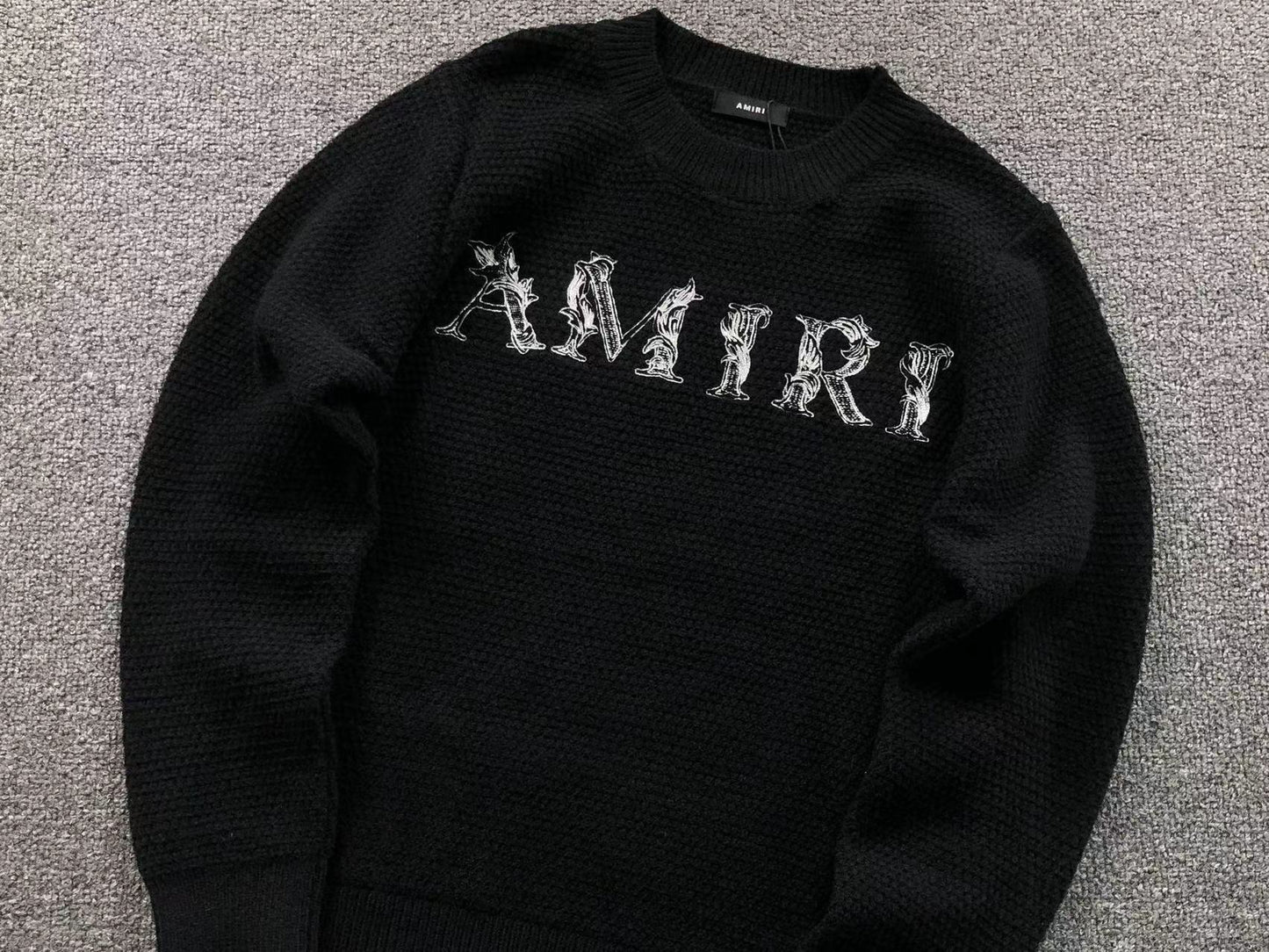 Suéter AMIRI Waffle Signature