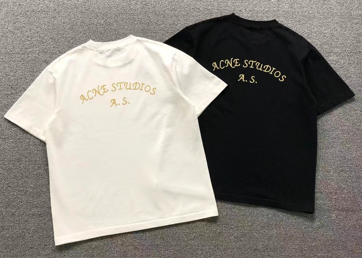 Camiseta Acne Studios A.S. Signature
