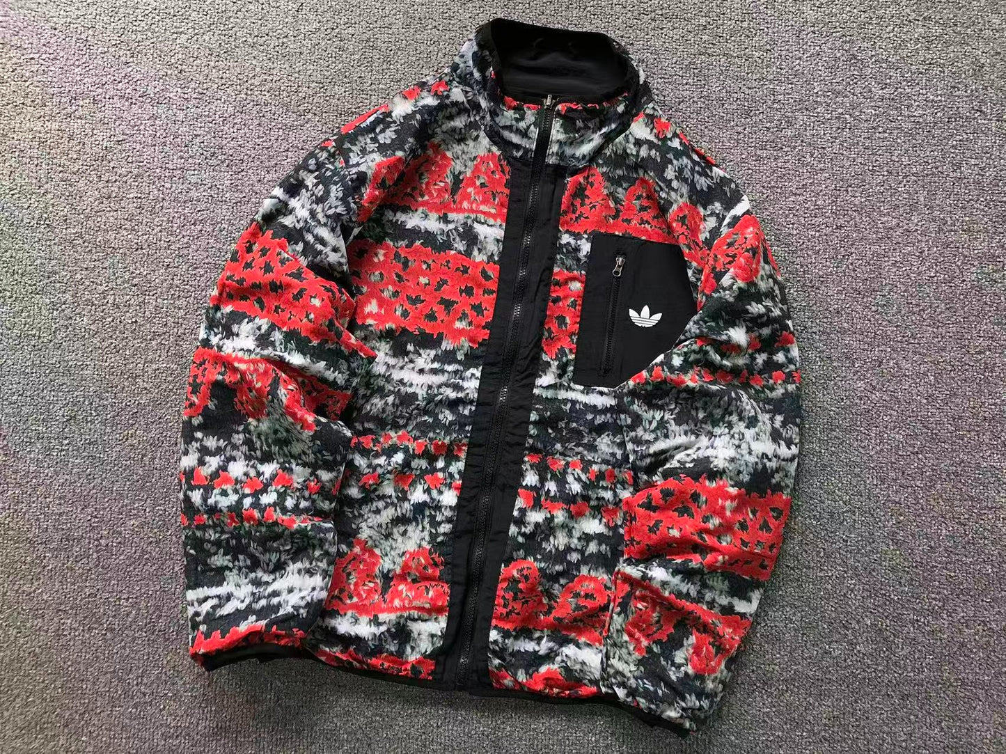 Jaqueta adidas Reversible Knit Tech