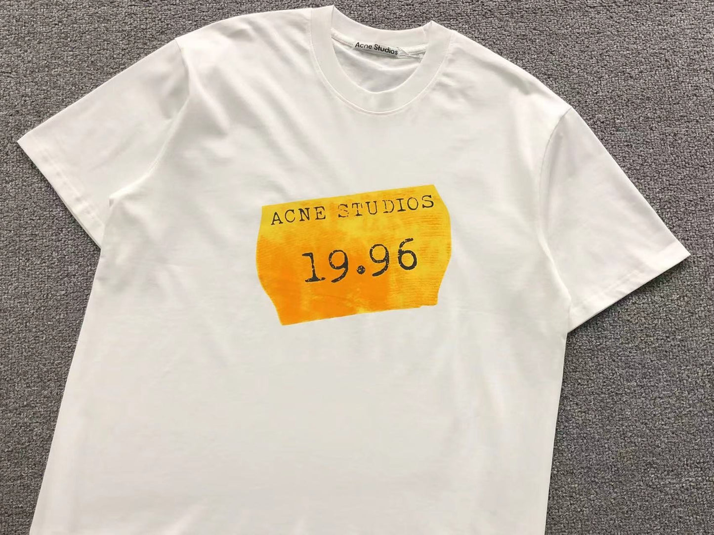 Camiseta Acne Studios 19.96 Label