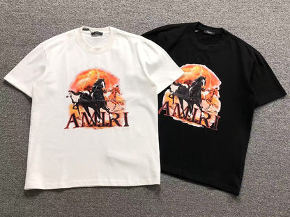 Camiseta AMIRI Sunset Horse