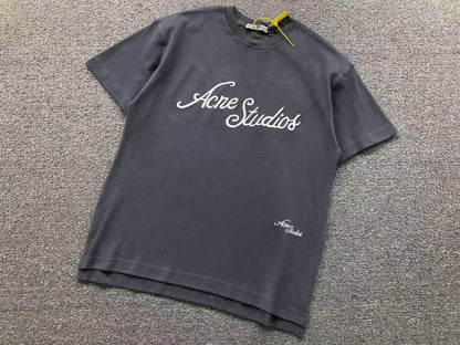 Camiseta Acne Studios Refined Script Print