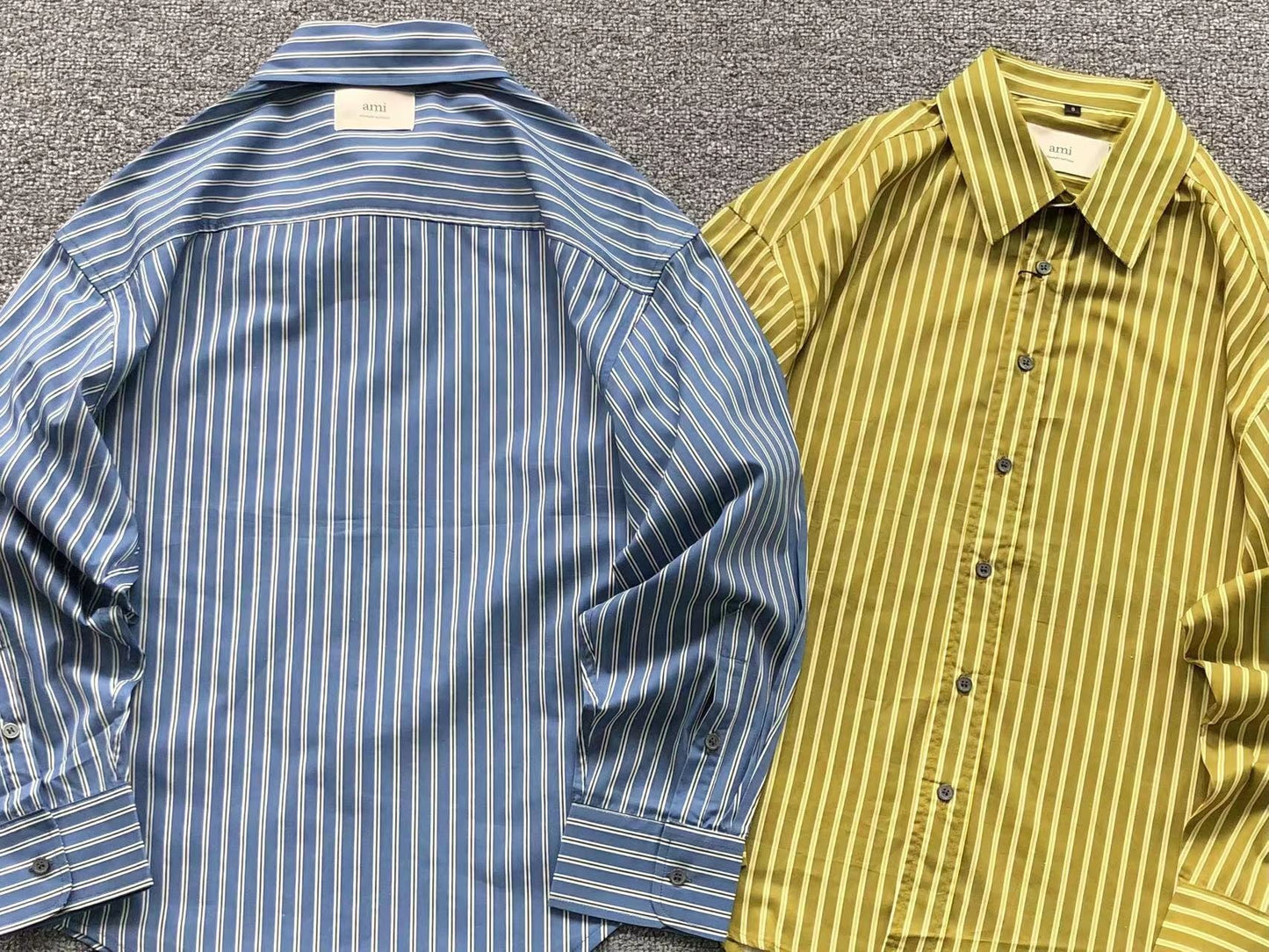 Camisa AMI Paris Stripe Colorway