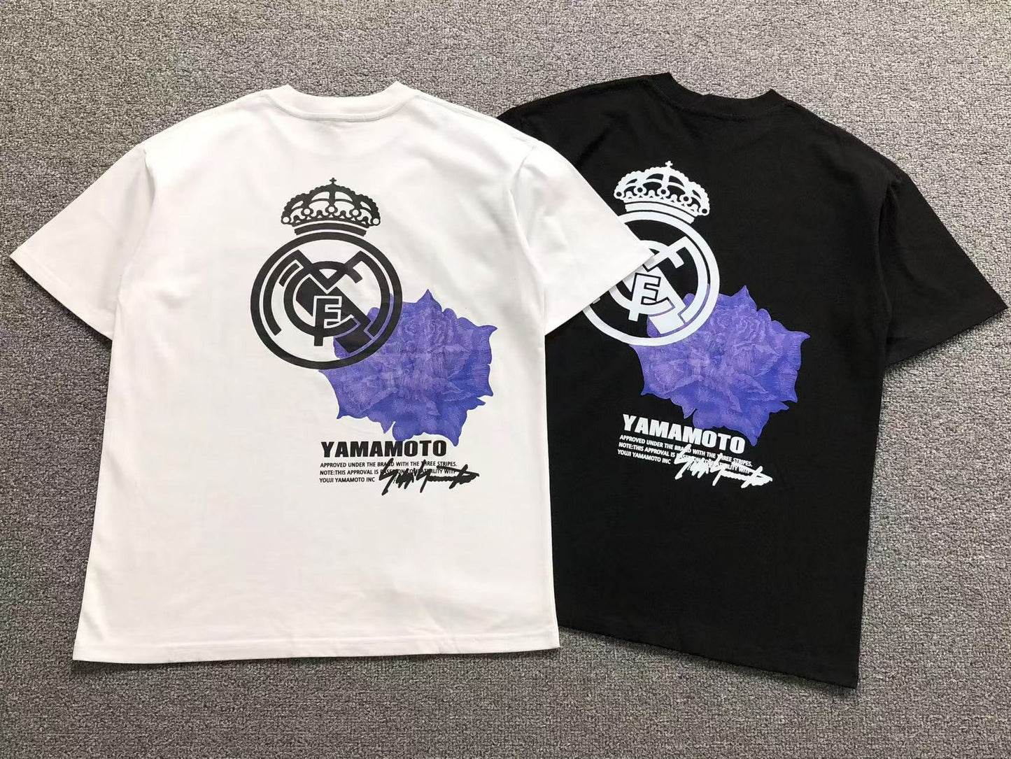 Camiseta Adidas Y-3 Real Madrid Crest Flower