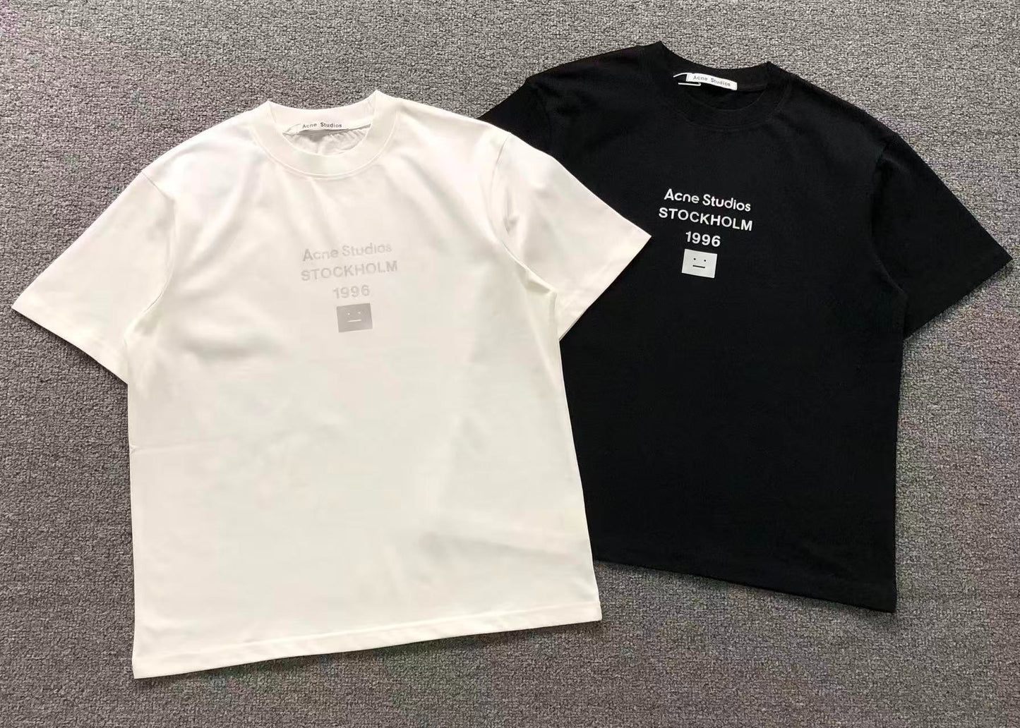 Camiseta Acne Studios Face Stockholm
