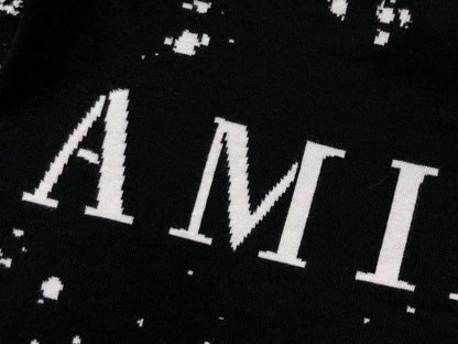 Suéter AMIRI Noir Bandana Fade