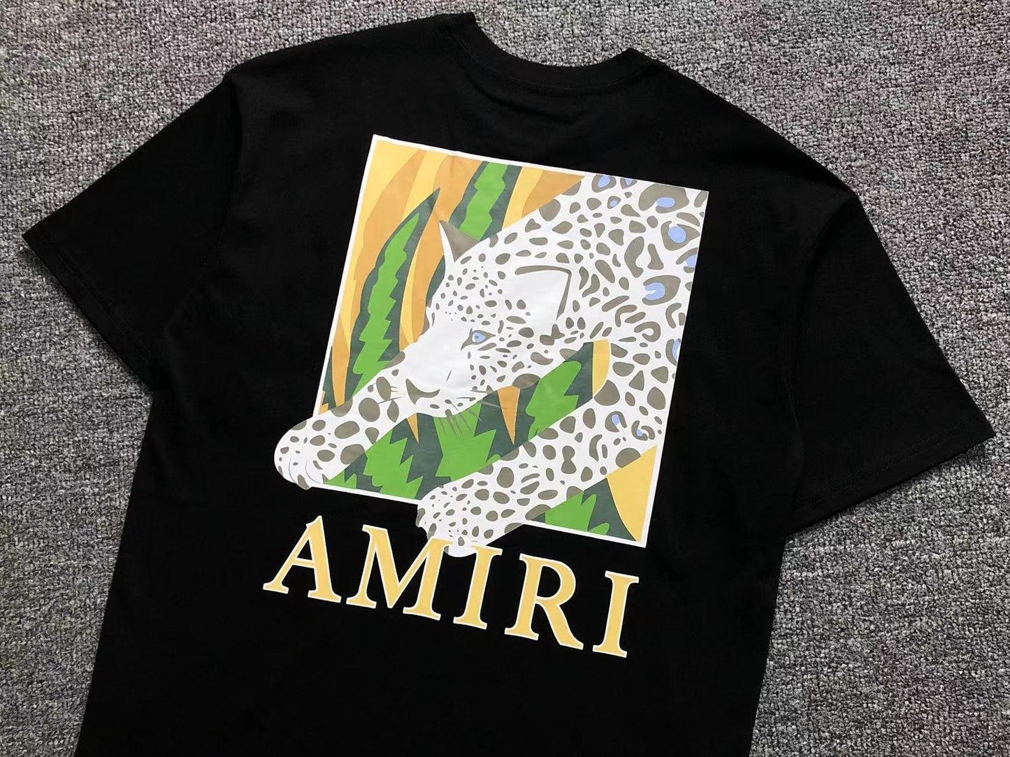 Camiseta AMIRI Leopard Jungle