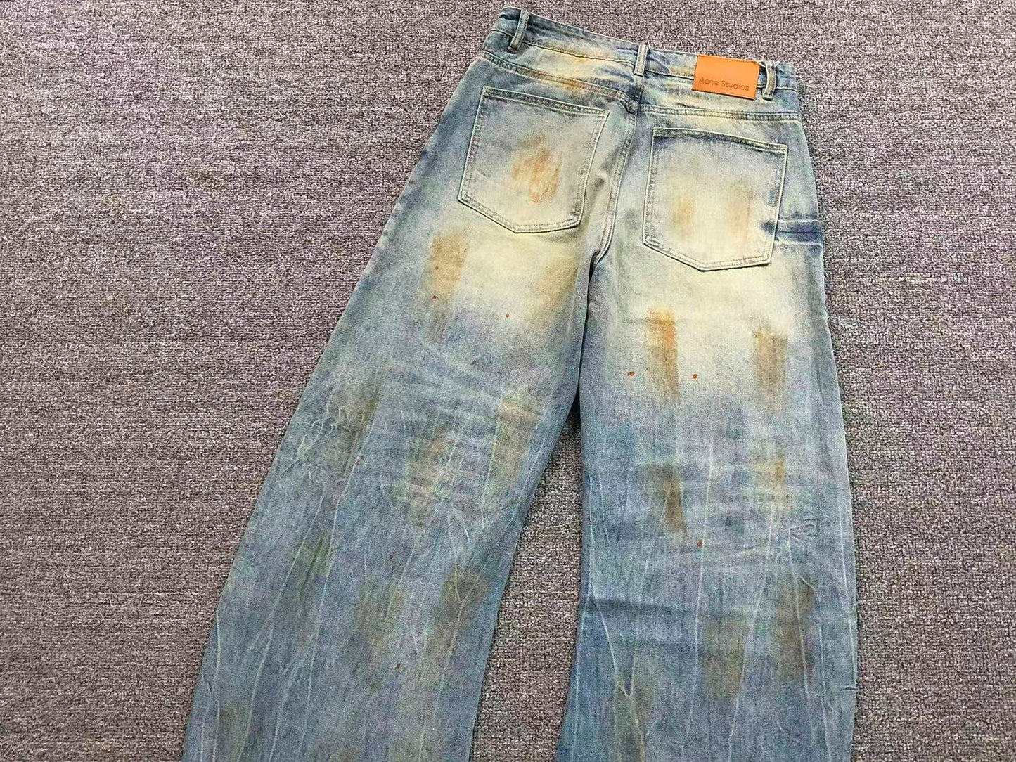 Calça Acne Studios Oxidized Wash Jeans