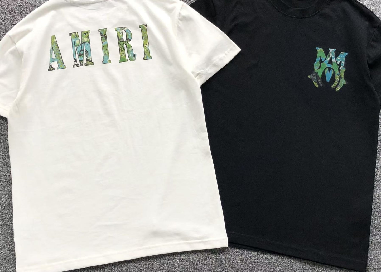 Camiseta AMIRI Emerald Monogram