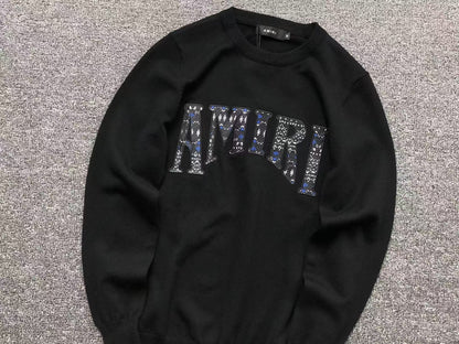 Suéter AMIRI Textured Logo