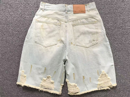 Shorts Acne Studios Jeans Vintage Ripped Denim