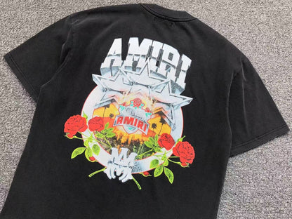 Camiseta AMIRI LA Roses Star