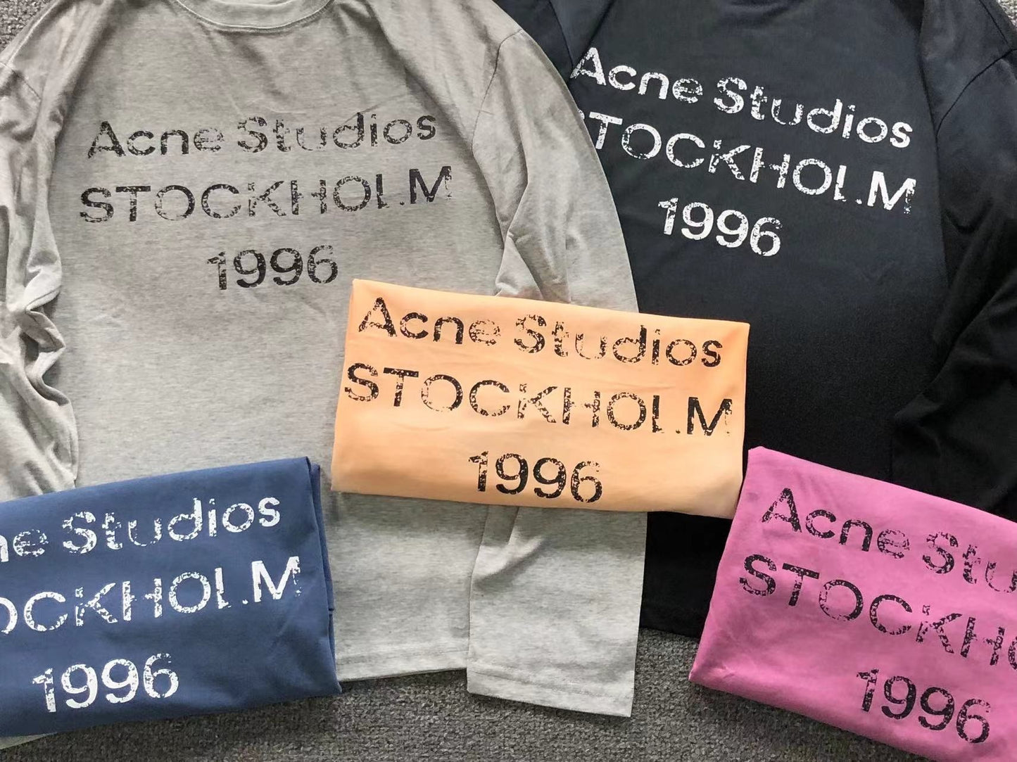 Camiseta Acne Studios Stockholm 1996 Thermal Long Sleeve