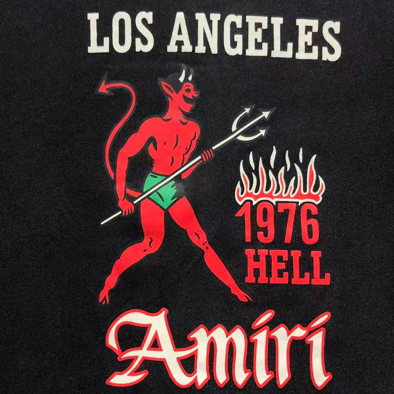 Camiseta AMIRI Los Angeles Devil