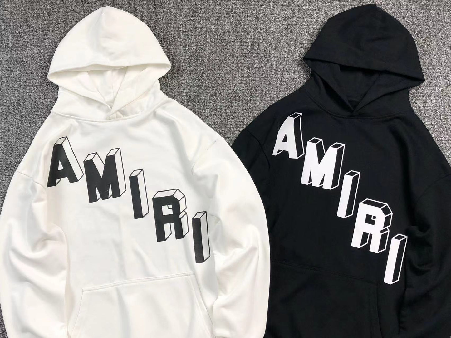 Moletom AMIRI 3D Perspective Logo Hoodie