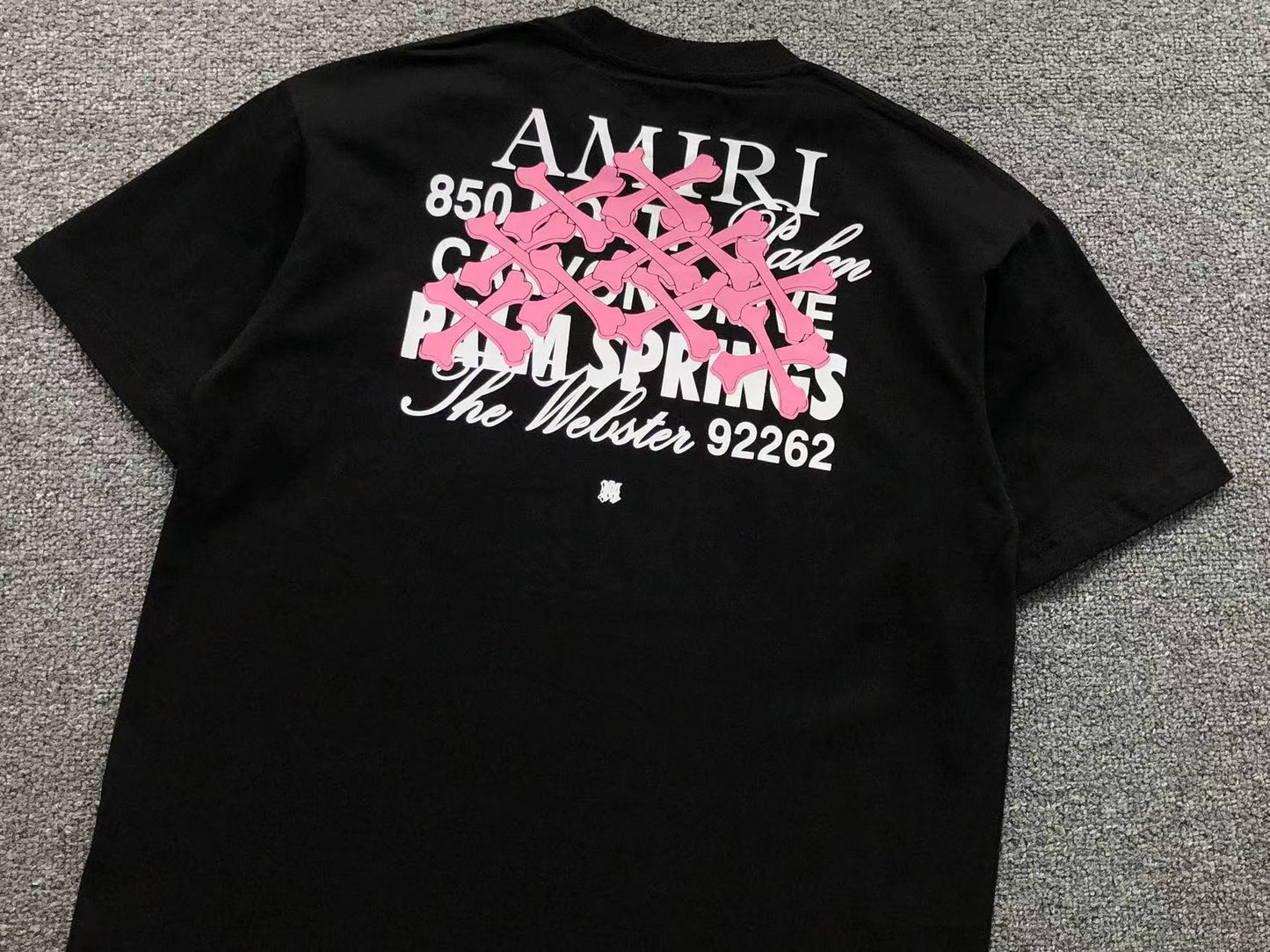 Camiseta AMIRI Pink Bones