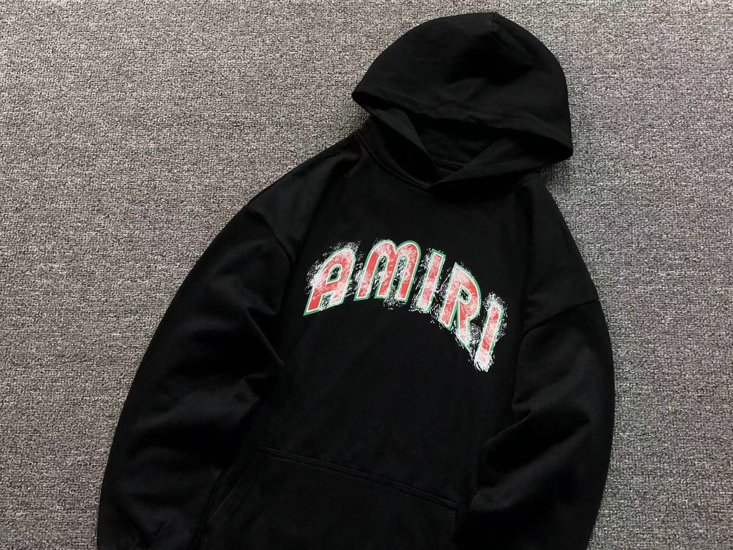 Moletom AMIRI Distressed Arc Logo Hoodie
